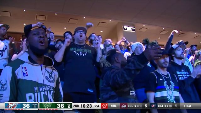 【2022年11月06日 雷霆vs雄鹿集锦】雷霆vs雄鹿精华回放 字母哥缺阵洛佩斯25分率队豪取9连胜