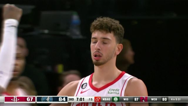 【2022年11月06日 火箭vs森林狼集锦】绝处逢生 申京挑战唐斯极限出手命中