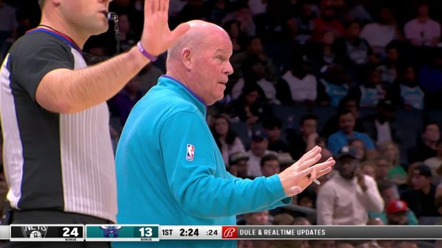 【2022年11月06日】NBA常规赛：篮网vs黄蜂第1节中文解说回放