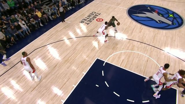 【2022年11月06日 火箭vs森林狼集锦】将对手定在原地 爱德华兹连过三人滑翔劈扣