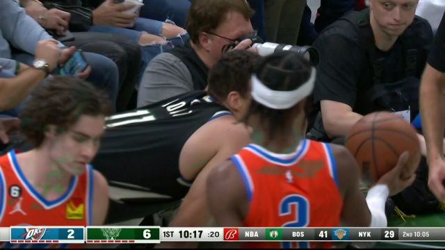 【2022年11月06日 雷霆vs雄鹿集锦】亚历山大眼疾手快死亡缠绕 吉迪一骑绝尘快攻上篮