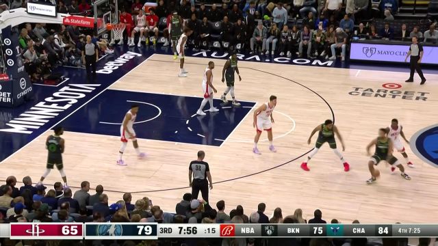 【2022年11月06日 火箭vs森林狼集锦】这节奏简直无解 安德森慢三步抛投迎射波特