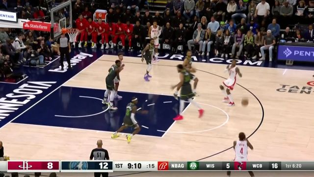 【2022年11月06日 火箭vs森林狼集锦】杰伦格林vs森林狼集锦 全场砍下21+4效率爆表难救主