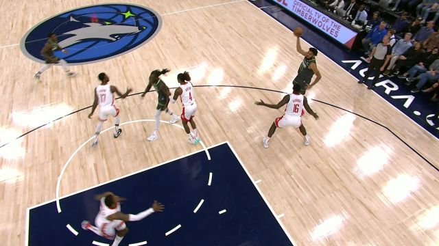 【2022年11月06日 火箭vs森林狼集锦】时间领主再次发威 安德森超级慢三步2+1打懵对手