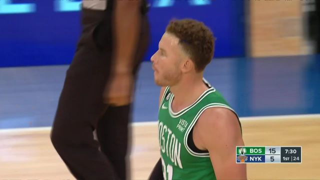 【2022年11月06日】凯尔特人vs尼克斯第1节英文原声回放