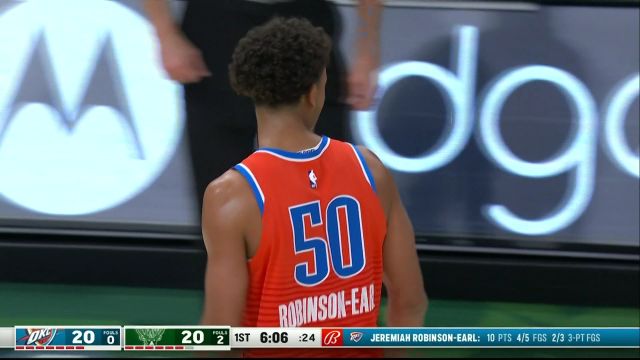 【2022年11月06日】NBA常规赛：雷霆vs雄鹿第1节原声解说回放