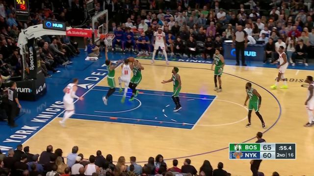 【2022年11月06日 凯尔特人vs尼克斯集锦】你有我也有！巴雷特两记无情三分还以颜色