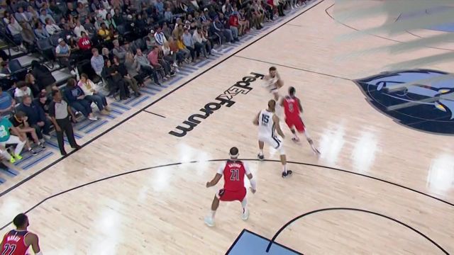 【2022年11月07日 奇才vs灰熊集锦】心有灵犀一点通 琼斯连线克拉克空接上篮