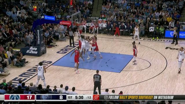 【2022年11月07日 奇才vs灰熊集锦】第一腰王不是盖的 莫兰特滞空换手上篮行云流水