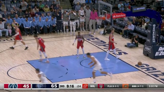 【2022年11月07日 奇才vs灰熊集锦】莫兰特长传送香饼 阿尔达马底线接球反扣