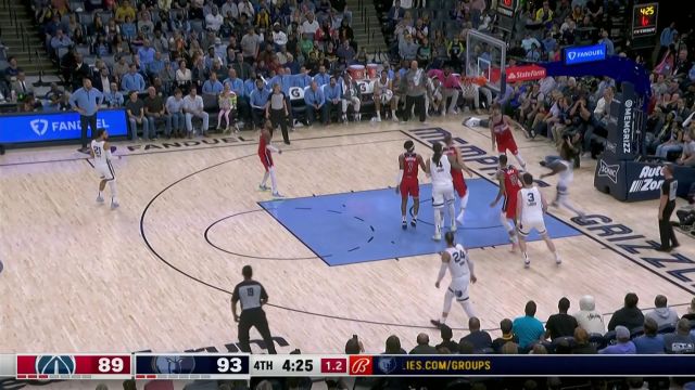 【2022年11月07日 奇才vs灰熊集锦】暂停也没什么用 莫兰特连续杀入连得4分