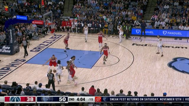 【2022年11月07日 奇才vs灰熊集锦】孙子兵法是让你玩明白了 莫兰特假动作妙传孔查尔