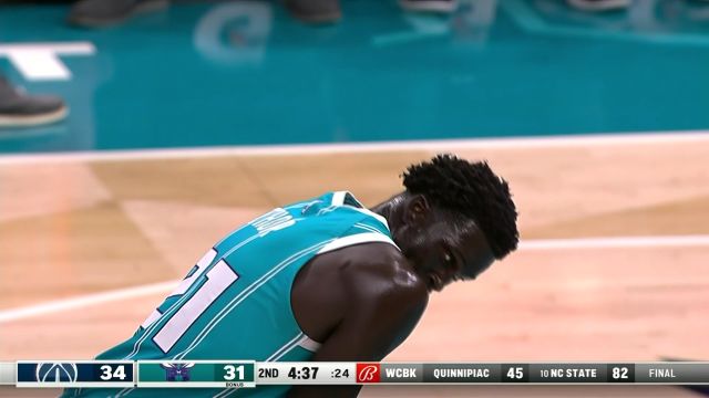 【2022年11月08日】奇才vs黄蜂第2节英文原声回放