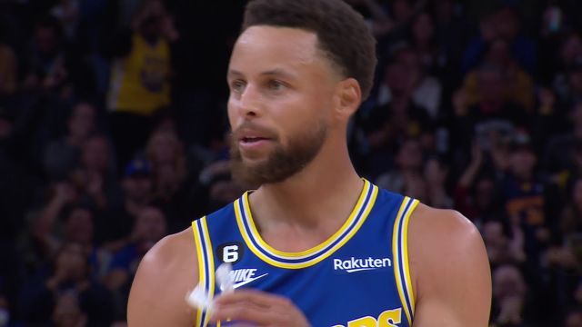 【2022年11月08日 国王vs勇士集锦】国王113-116勇士 库里天神下凡狂砍47+8+8率队终止5连败