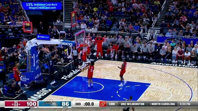 【2022年11月08日 火箭vs魔术集锦】前仆后继！奥克克积极跟进随手一抛压哨命中