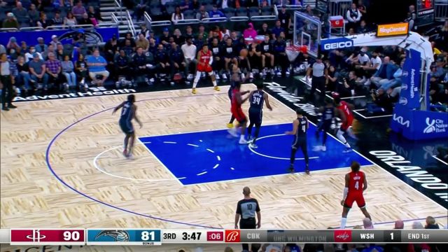 【2022年11月08日 火箭vs魔术集锦】班凯罗vs火箭集锦 30+6转身隔扣技惊四座