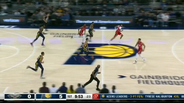 【2022年11月08日 鹈鹕vs步行者集锦】哈利伯顿妙传连线 史密斯平地而起挂筐暴扣