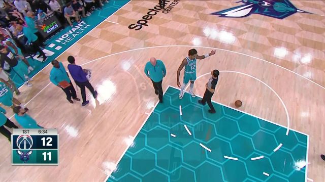 【2022年11月08日】奇才vs黄蜂第1节英文原声回放