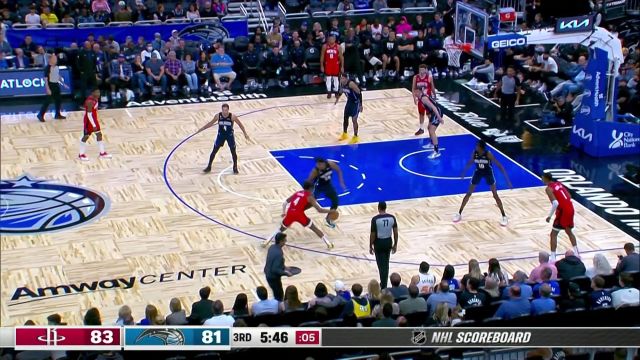 【2022年11月08日 火箭vs魔术集锦】天空才是极限！格林滑翔上篮+弧顶三分连取5分