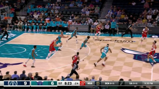 【2022年11月08日 奇才vs黄蜂集锦】送到手的不要白不要！乌布雷快马加鞭反击2+1打成