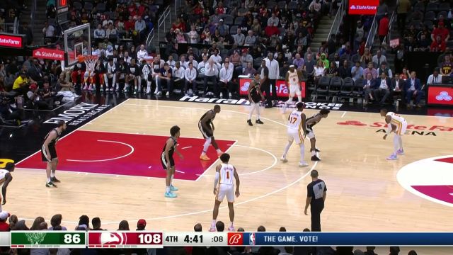 【2022年11月08日 雄鹿vs老鹰集锦】Dejounte Murray 比赛集锦 雄鹿