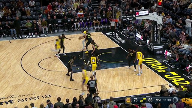 【2022年11月08日 湖人vs爵士集锦】加布里埃尔独当一面 篮下抢断霸气补扣