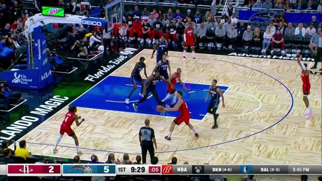 【2022年11月08日 火箭vs魔术集锦】你有张良计我有过墙梯 班凯罗格林对飙三分