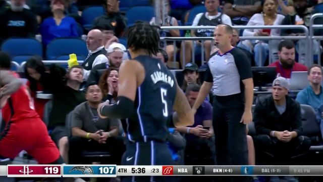 【2022年11月08日 火箭vs魔术集锦】我跌跌又撞撞好比浪涛 班凯罗欧洲步拉杆上篮得手