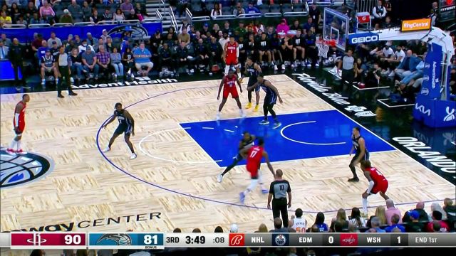 【2022年11月08日 火箭vs魔术集锦】攻防一体！马丁钉板大帽+双手重扣