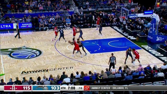 【2022年11月08日 火箭vs魔术集锦】打你一个措手不及 格林灵性反跑双手炸筐