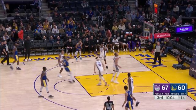 【2022年11月08日 国王vs勇士集锦】翩若惊鸿婉若游龙 普尔急停中投打成2+1