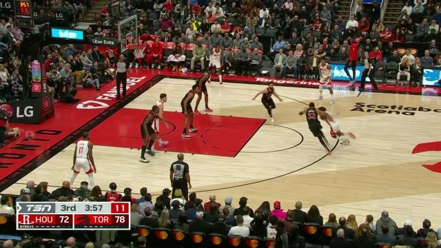 【2022年11月10日 火箭vs猛龙集锦】范乔丹抢断杰伦格林 阿奴诺比反手暴扣一骑绝尘