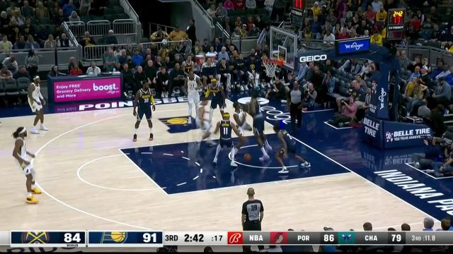 【2022年11月10日 掘金vs步行者集锦】眼皮底下不容造次！海兰德巴掌大帽制裁马图林