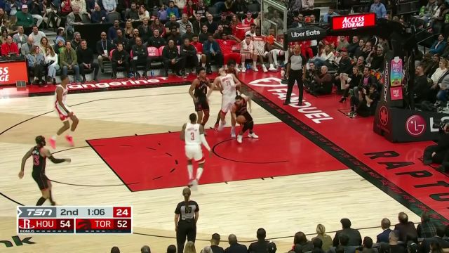 【2022年11月10日 火箭vs猛龙集锦】范弗利特空中制导 阿奴诺比空接背扣引爆全场