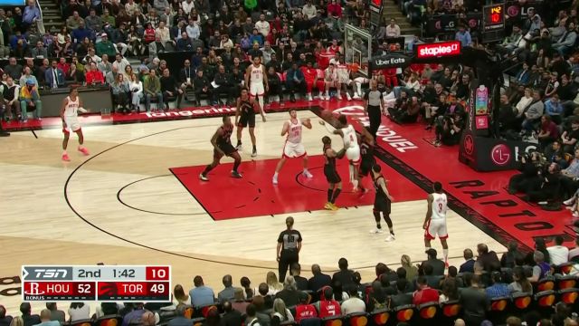 【2022年11月10日 火箭vs猛龙集锦】格林妙传连线 申京篮下吃饼轻松上篮