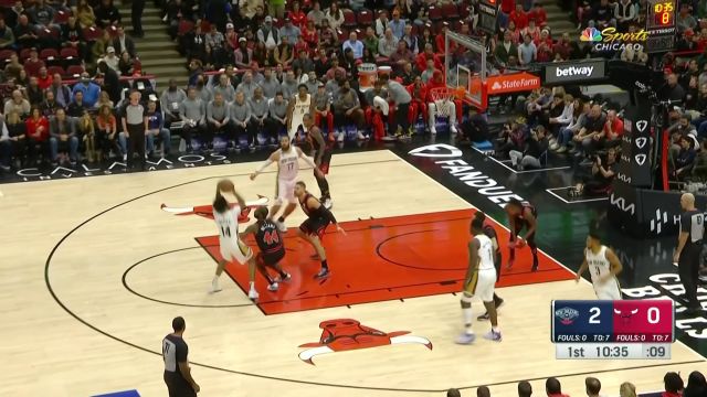 【2022年11月10日 鹈鹕vs公牛集锦】帽了我大哥还想跑？琼斯追帽威廉姆斯替英格拉姆报仇