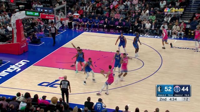 【2022年11月11日 独行侠vs奇才集锦】蒙特莫里斯假突真传送香饼 阿福迪亚接球起飞单臂暴扣