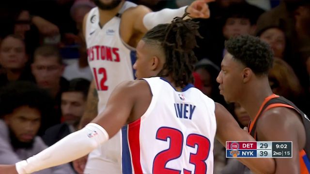 【2022年11月12日】活塞vs尼克斯第2节中文解说回放