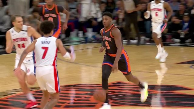 【2022年11月12日 活塞vs尼克斯集锦】抢断反击一条龙 巴雷特眼观六路妙手连线兰德尔轻松打进