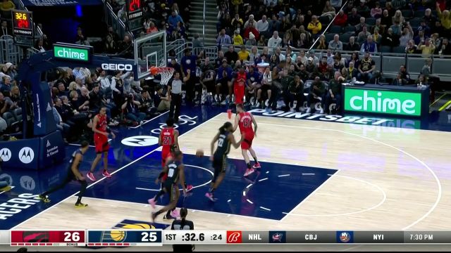 【2022年11月13日 猛龙vs步行者集锦】轻松反击！哈利伯顿突分底角内史密斯三分入网