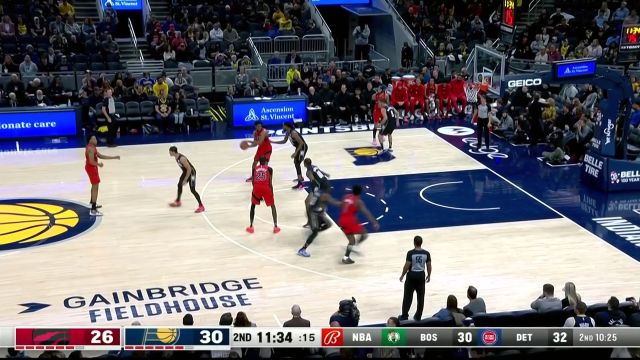 【2022年11月13日 猛龙vs步行者集锦】终于有次像样的配合！赛迪斯杨见缝插针阿奴诺比急停虚晃上篮轻取