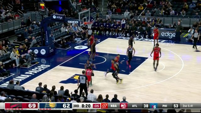 【2022年11月13日 猛龙vs步行者集锦】无惧对抗！特伦特碾进内线强行出手2+1