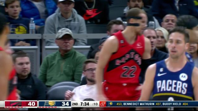 【2022年11月13日】猛龙vs步行者第2节中文解说回放