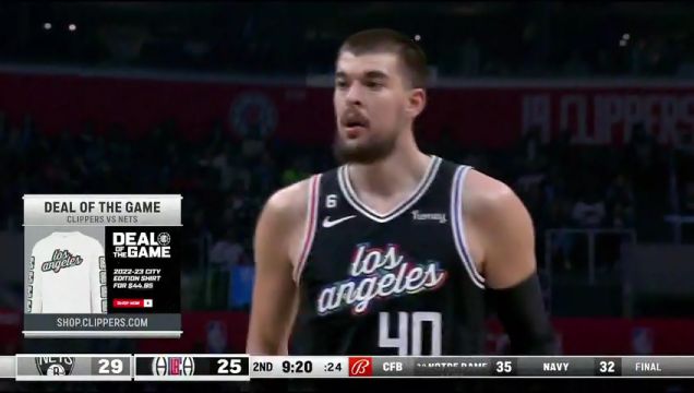 【2022年11月13日】NBA常规赛：篮网vs快船第2节中文解说回放