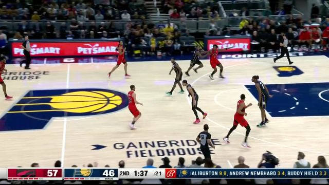 【2022年11月13日 猛龙vs步行者集锦】自家队友还截胡？阿奴诺比大臂一挥拿球转身暴扣