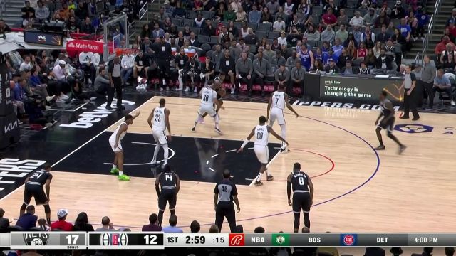 【2022年11月13日 篮网vs快船集锦】洛城进攻博物馆开张！乔治连续中投化身单挑小库里