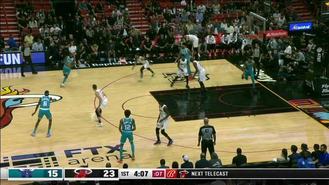 【2022年11月13日 黄蜂vs热火集锦】手上着了火！罗齐尔手起刀落连中三分