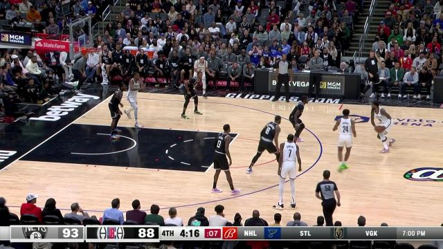 【2022年11月13日 篮网vs快船集锦】一己之力逼停快船！小库里末节手感来了三分连中