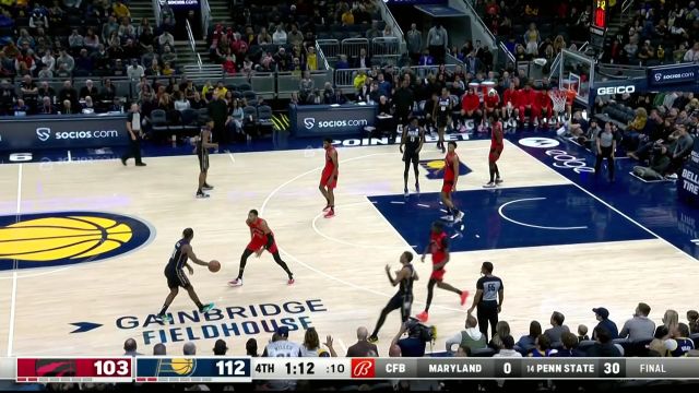 【2022年11月13日 猛龙vs步行者集锦】绝大功臣！希尔德外投里突连拿五分锁定胜局