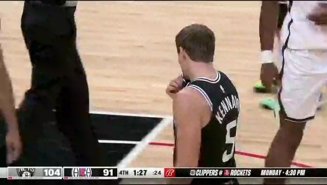 【2022年11月13日】NBA常规赛：篮网vs快船第4节中文解说回放